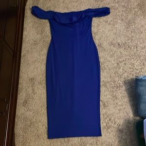 Blue small dress, very stretch